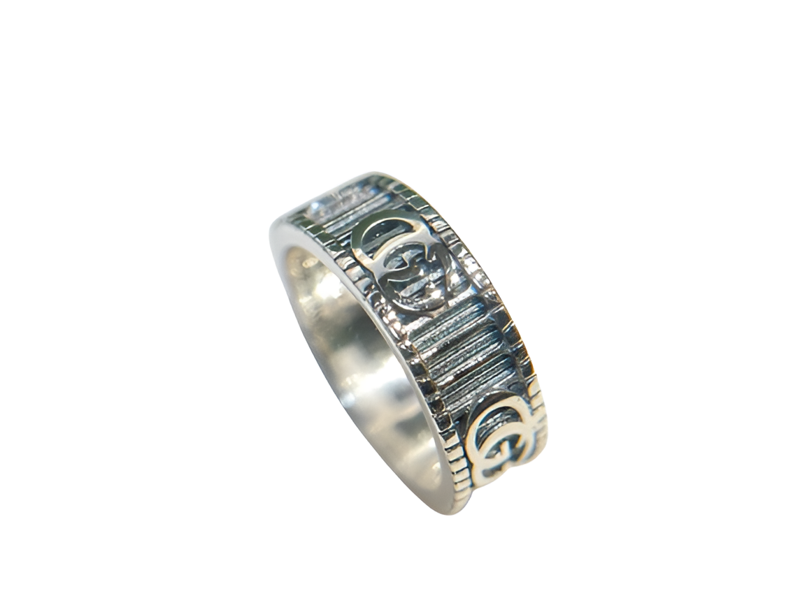 Gucci Iconic GG Silver Ring