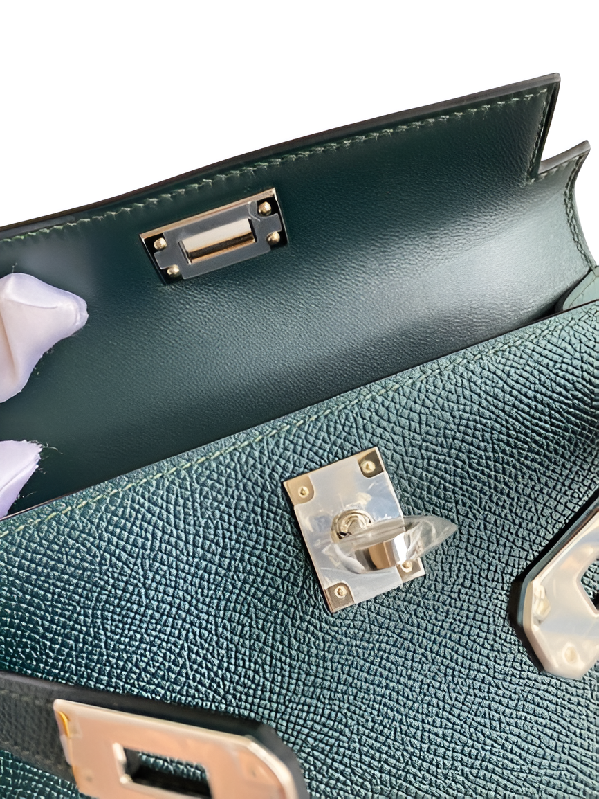 Hermes Emerald Green Handbag