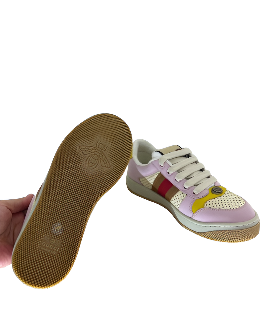 GUCCI Women's Multicolor Sneakers with GG Logo