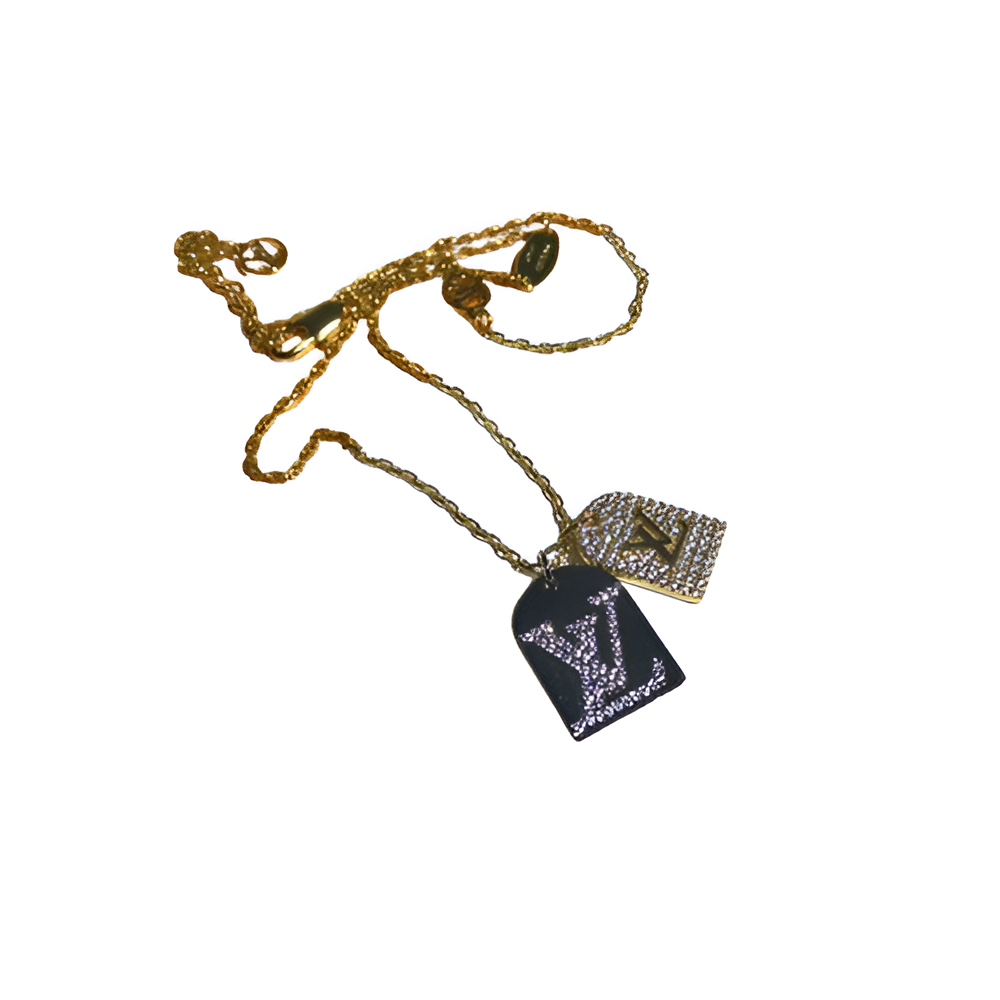Louis Vuitton Double Charm Necklace for Women