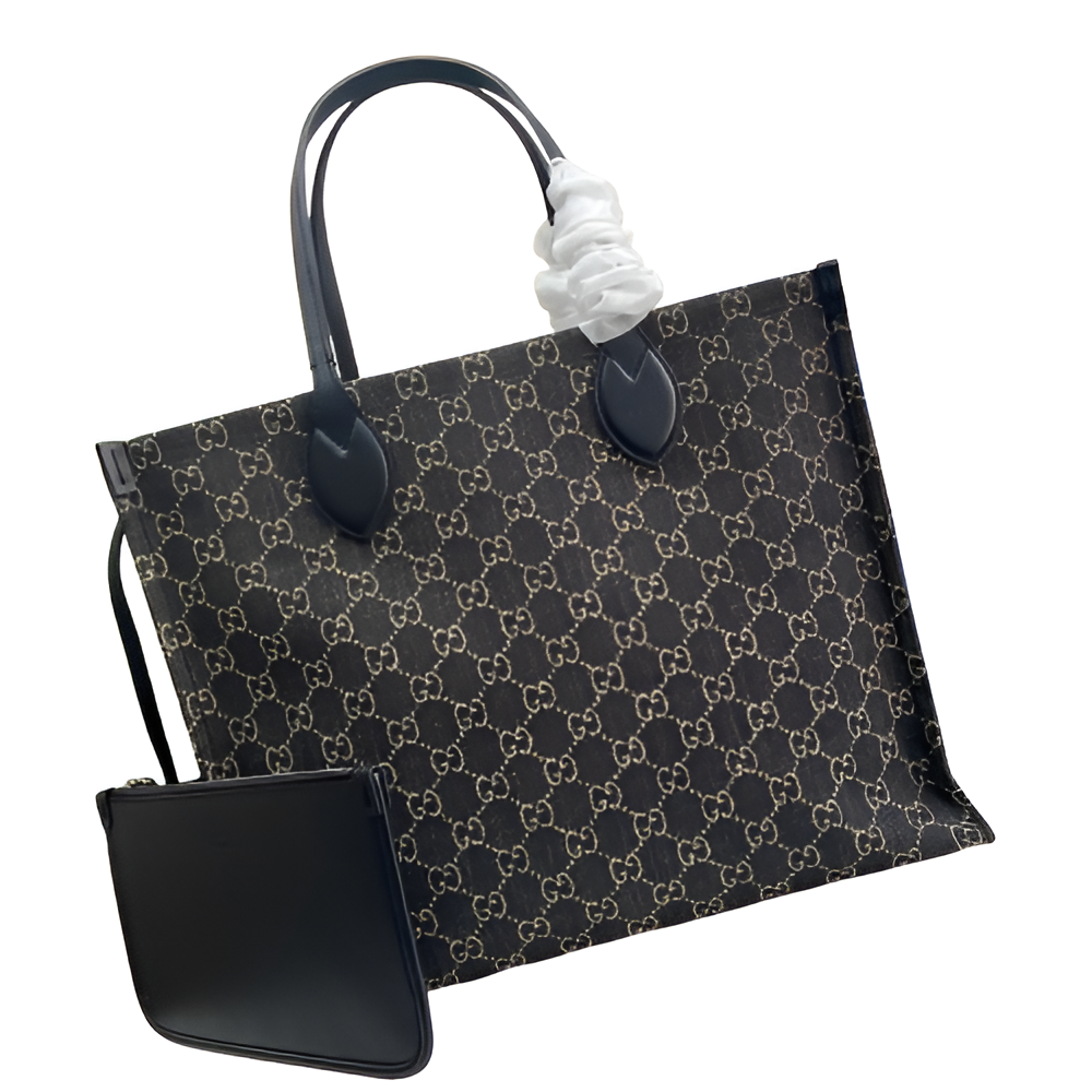 GUCCI GG Supreme Canvas Tote Bag Set