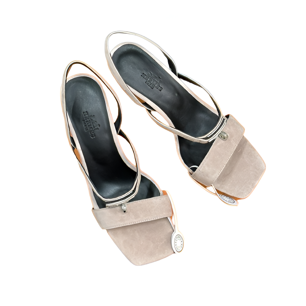Hermes Women's Beige Sandals