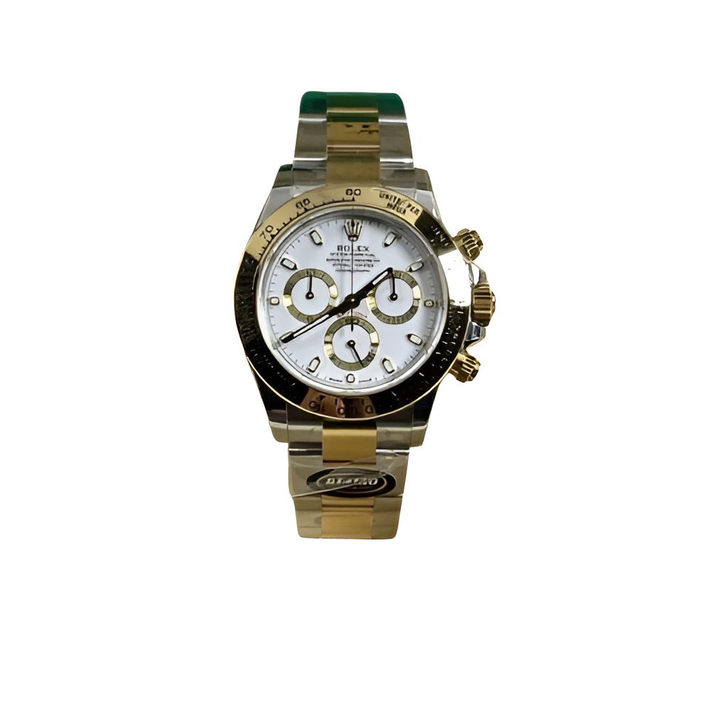 Rolex Daytona Two-Tone White Dial
