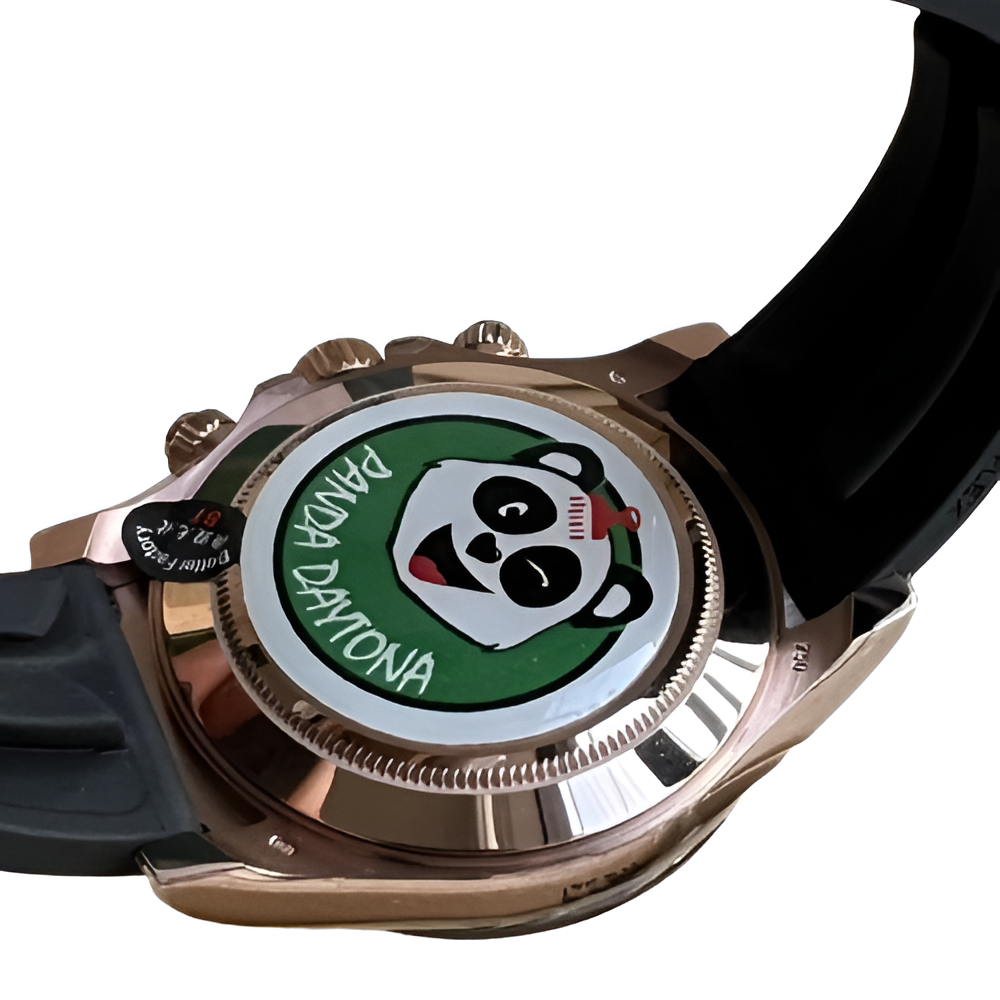 Rolex Daytona Everose Gold & Rubber Strap