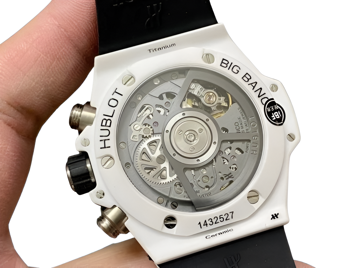 Hublot Big Bang Unico White Ceramic Chronograph
