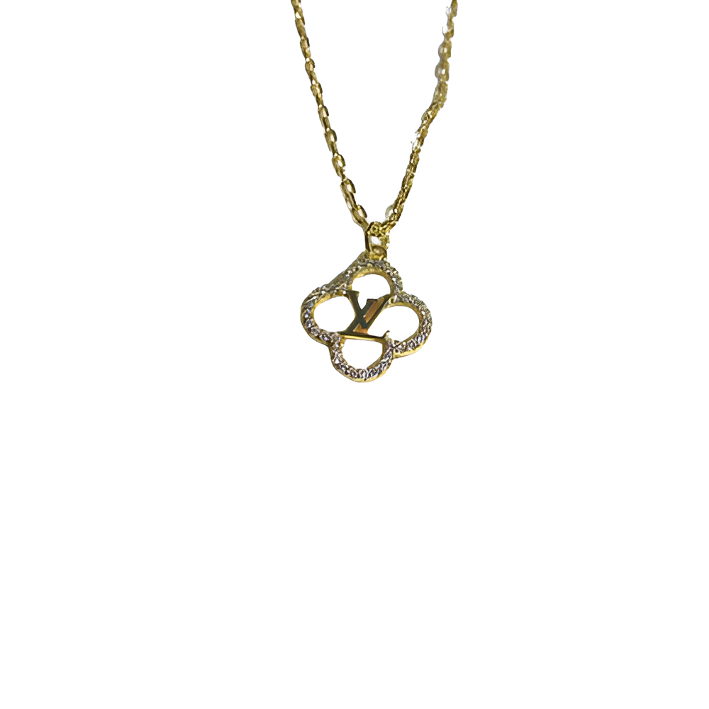 Louis Vuitton Clover Pendant Necklace for Women