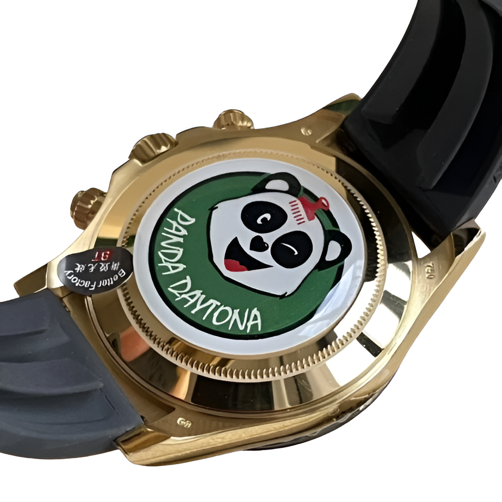 Rolex Daytona Yellow Gold & Black Diamond Dial