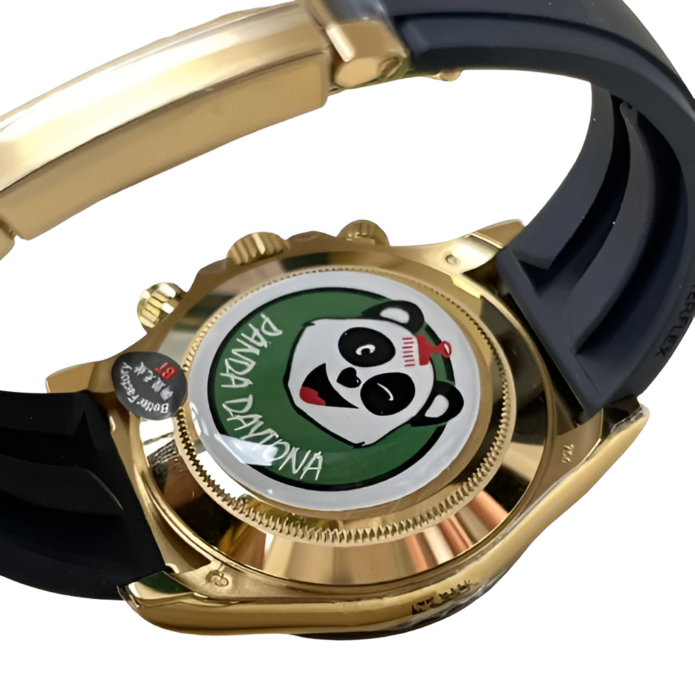 Rolex Daytona Yellow Gold & Oysterflex with Champagne Dial