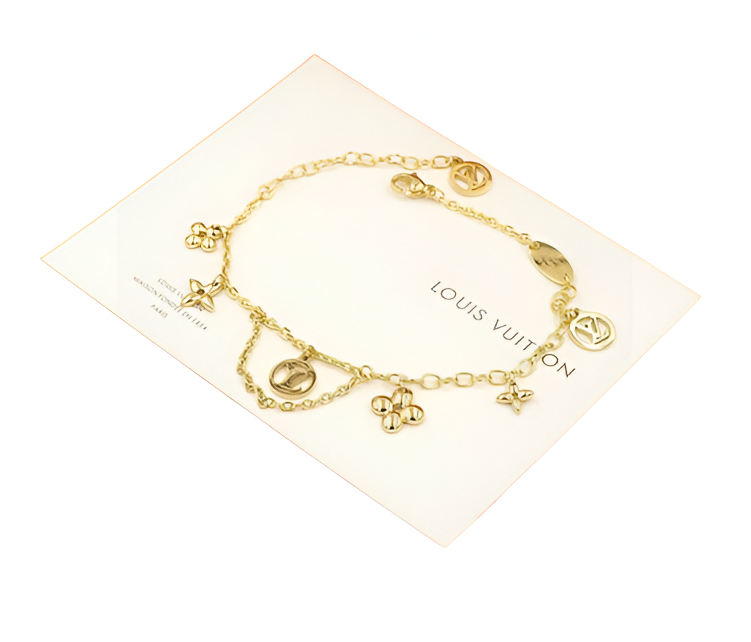 Louis Vuitton Silver Charm Bracelet