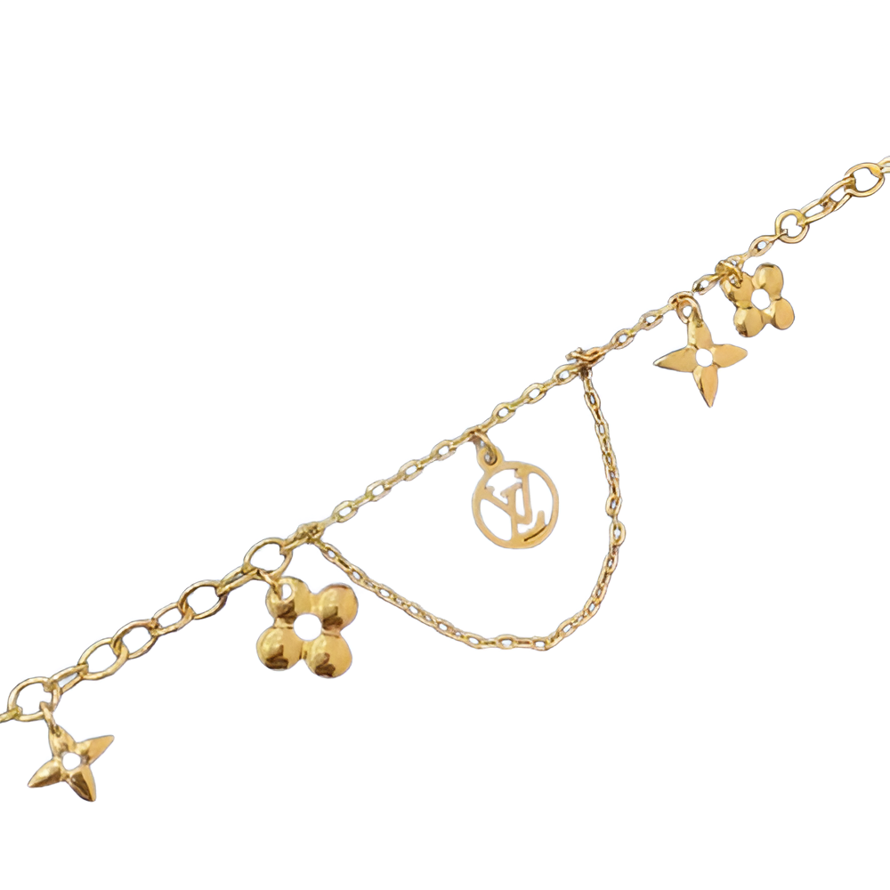 Louis Vuitton Silver Charm Bracelet