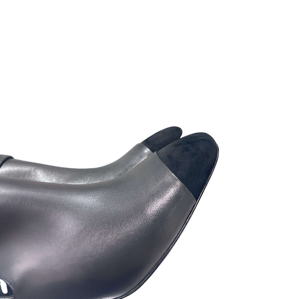 CHANEL Women's Black Ankle Boots