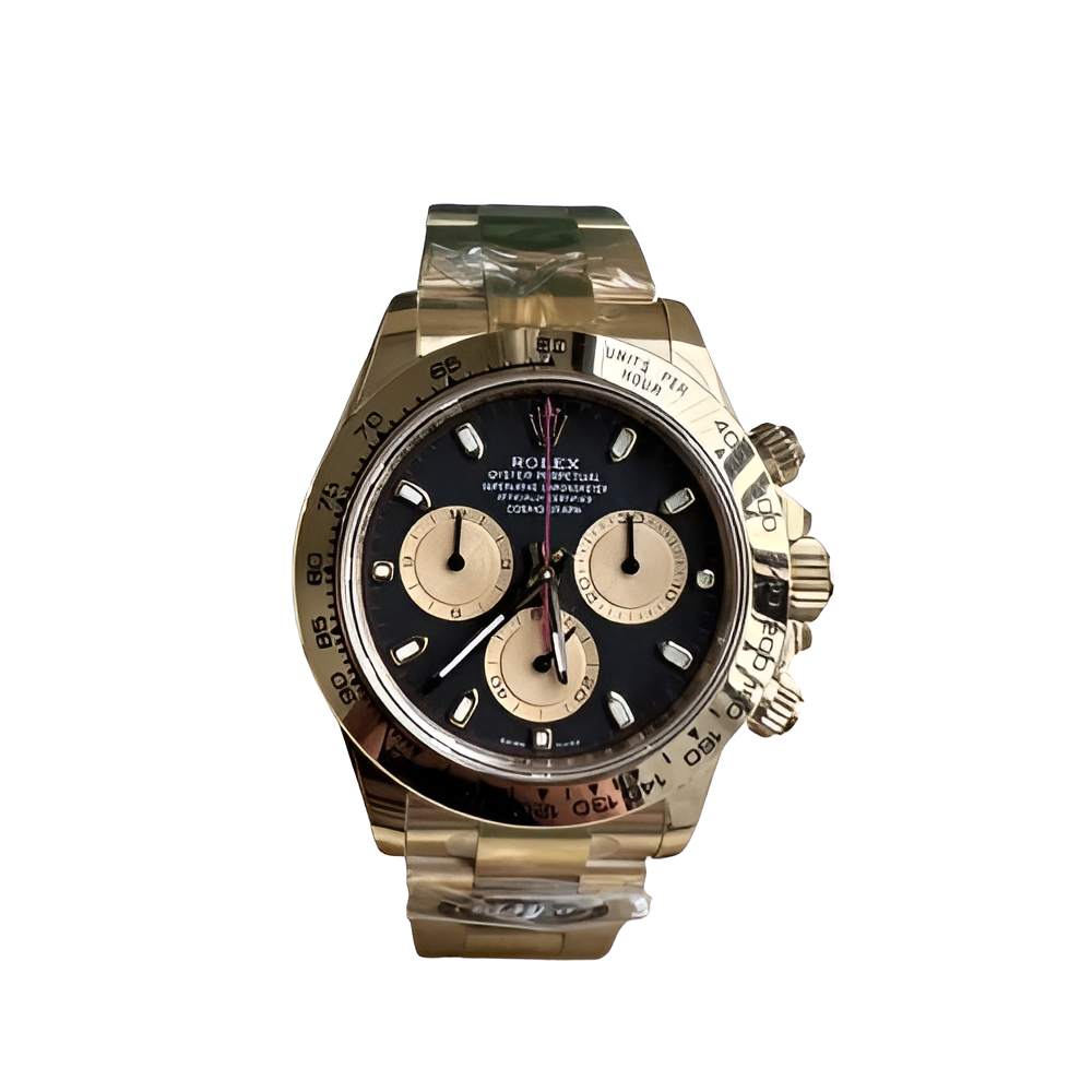 Rolex Daytona Black & Champagne Dial Perpetual