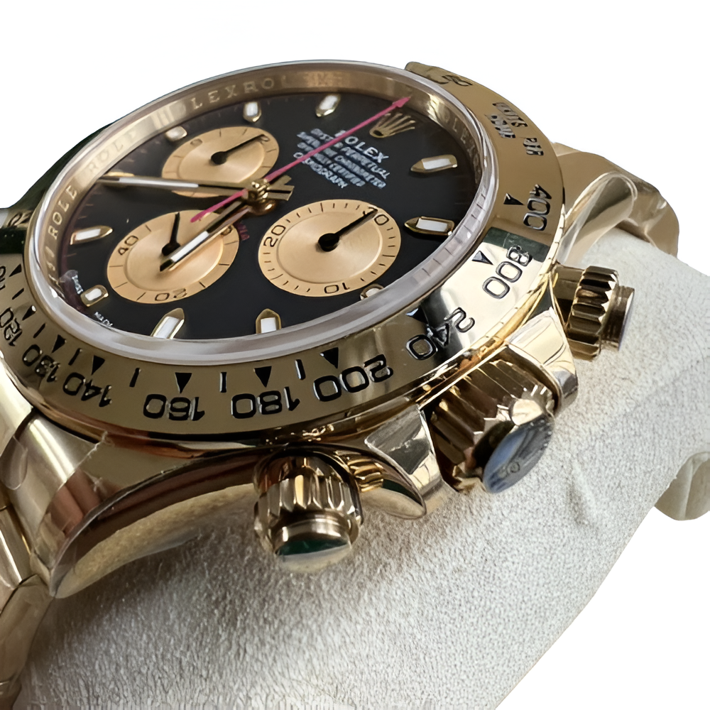 Rolex Daytona Black & Champagne Dial Perpetual