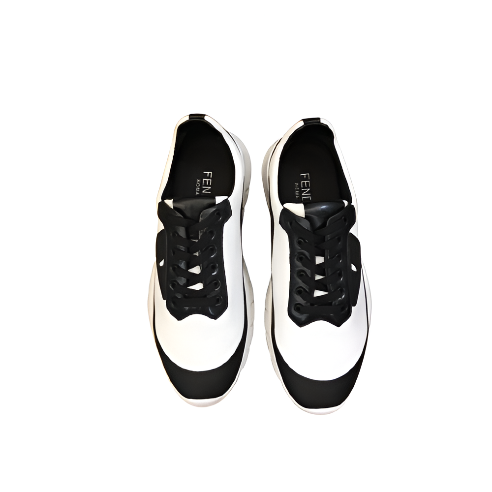 Fendi Monochrome Black & White Sneakers