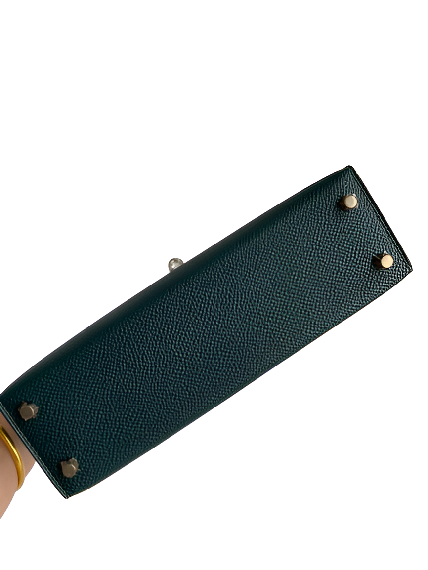 Hermes Emerald Green Handbag