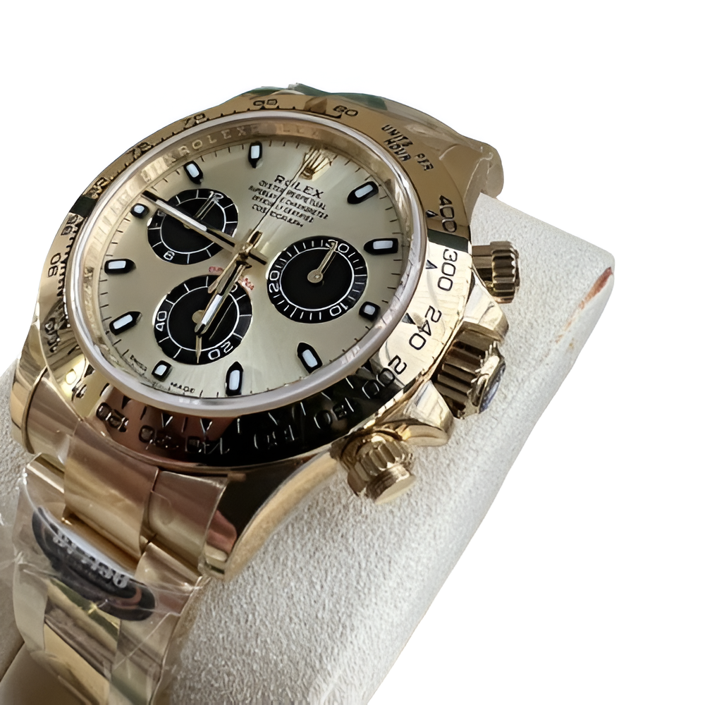 Rolex Daytona Silver & Black Dial Perpetual