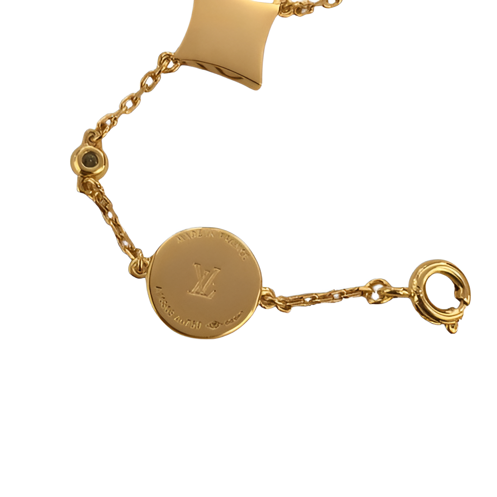 Louis Vuitton Gold & Pearl Blossom Bracelet