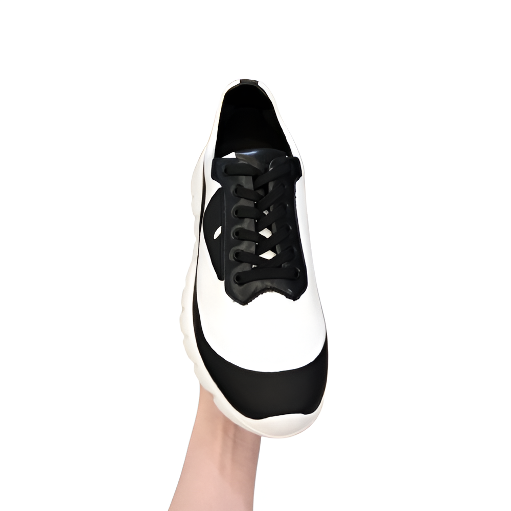 Fendi Monochrome Black & White Sneakers
