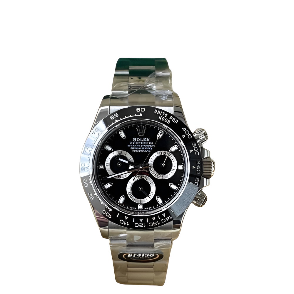 Rolex Daytona All-Black Dial Stainless Steel Perpetual
