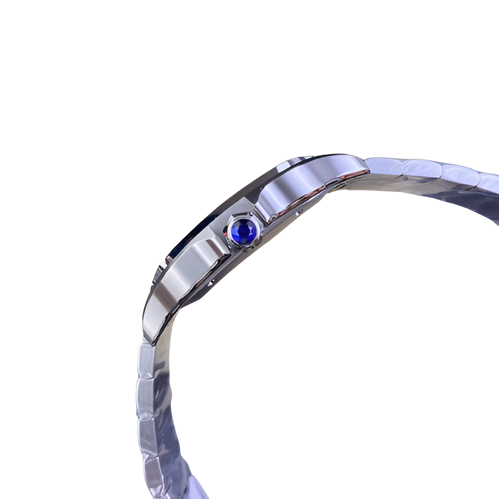 Cartier Santos Blue Dial Automatic