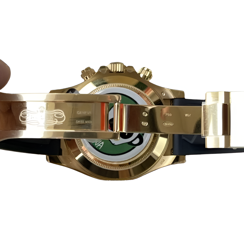 Rolex Daytona Champagne Dial Rubber Strap Perpetual