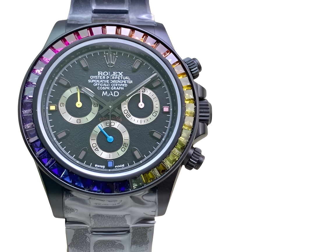 Rolex Daytona "M.A.D Black Rainbow Edition"