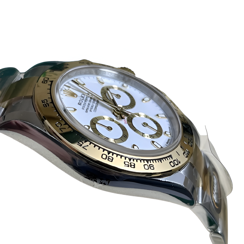 Rolex Daytona White Dial Two-Tone Perpetual