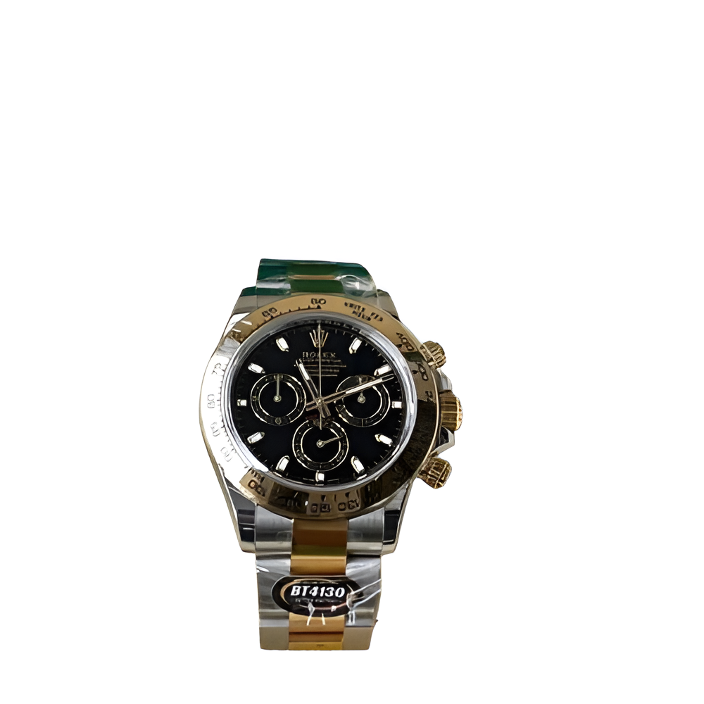 Rolex Daytona Black Dial Two-Tone Perpetual