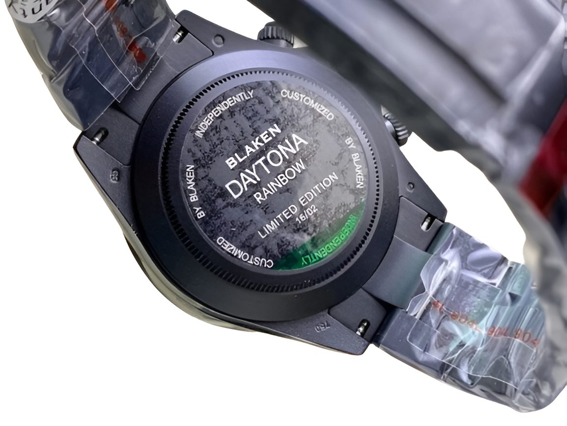 Rolex Daytona "M.A.D Black Rainbow Edition"