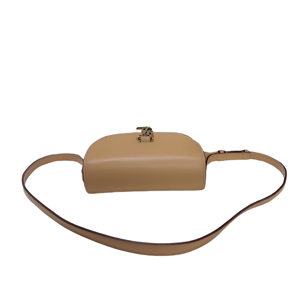 YSL Beige Leather Crossbody Bag