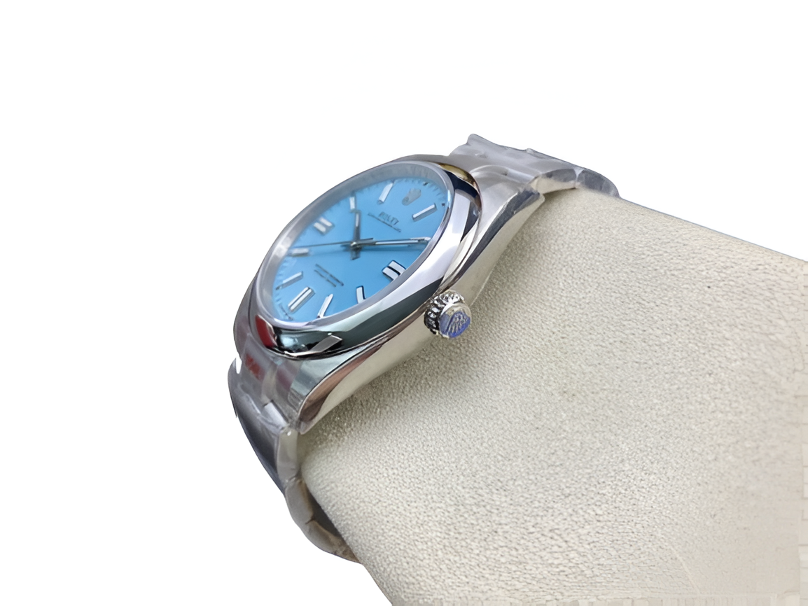 Rolex Oyster Perpetual Turquoise Dial Perpetual