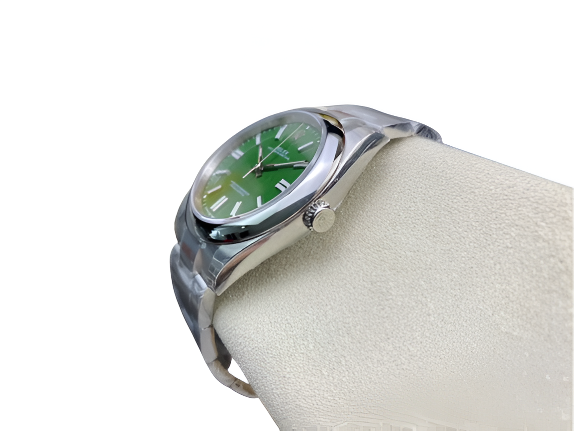Rolex Oyster Perpetual Green Dial Perpetual