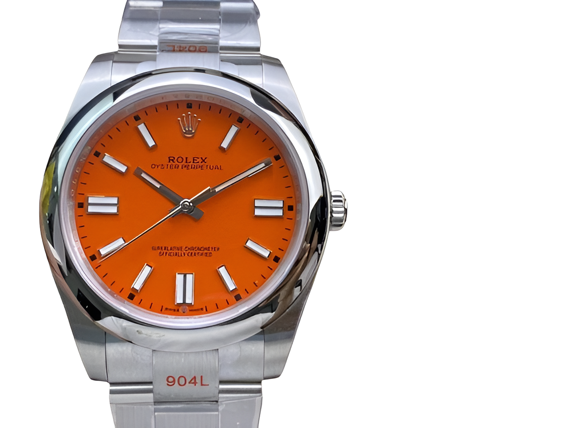 Rolex Oyster Perpetual Orange Dial Perpetual