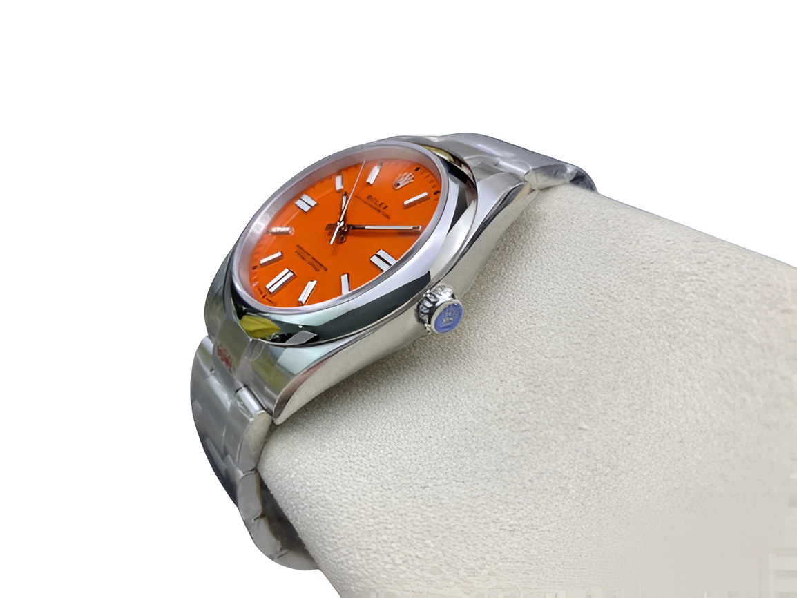Rolex Oyster Perpetual Orange Dial Perpetual