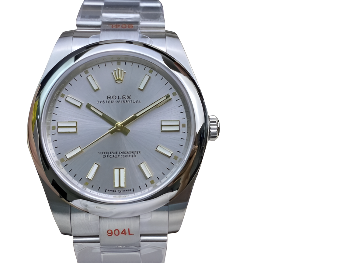 Rolex Oyster Perpetual Silver Dial Perpetual