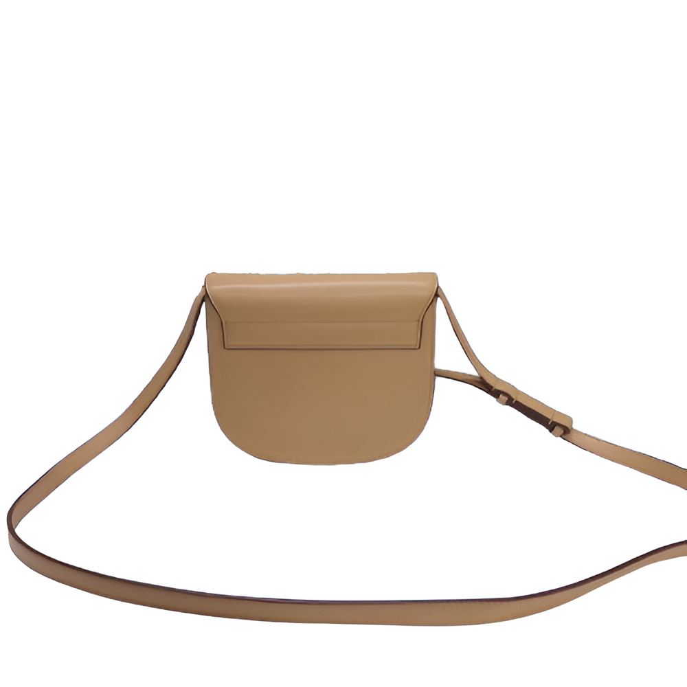 YSL Beige Leather Crossbody Bag