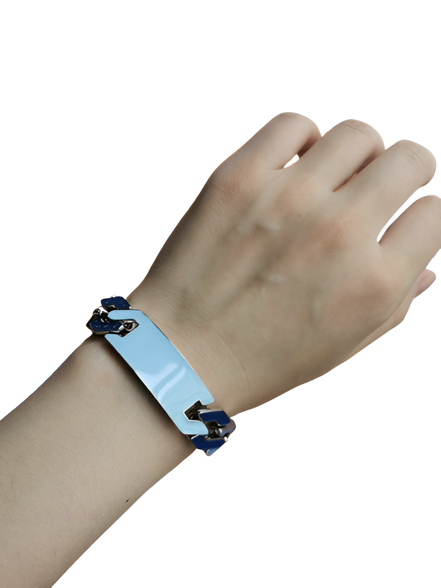 Louis Vuitton Blue Chain Bracelet