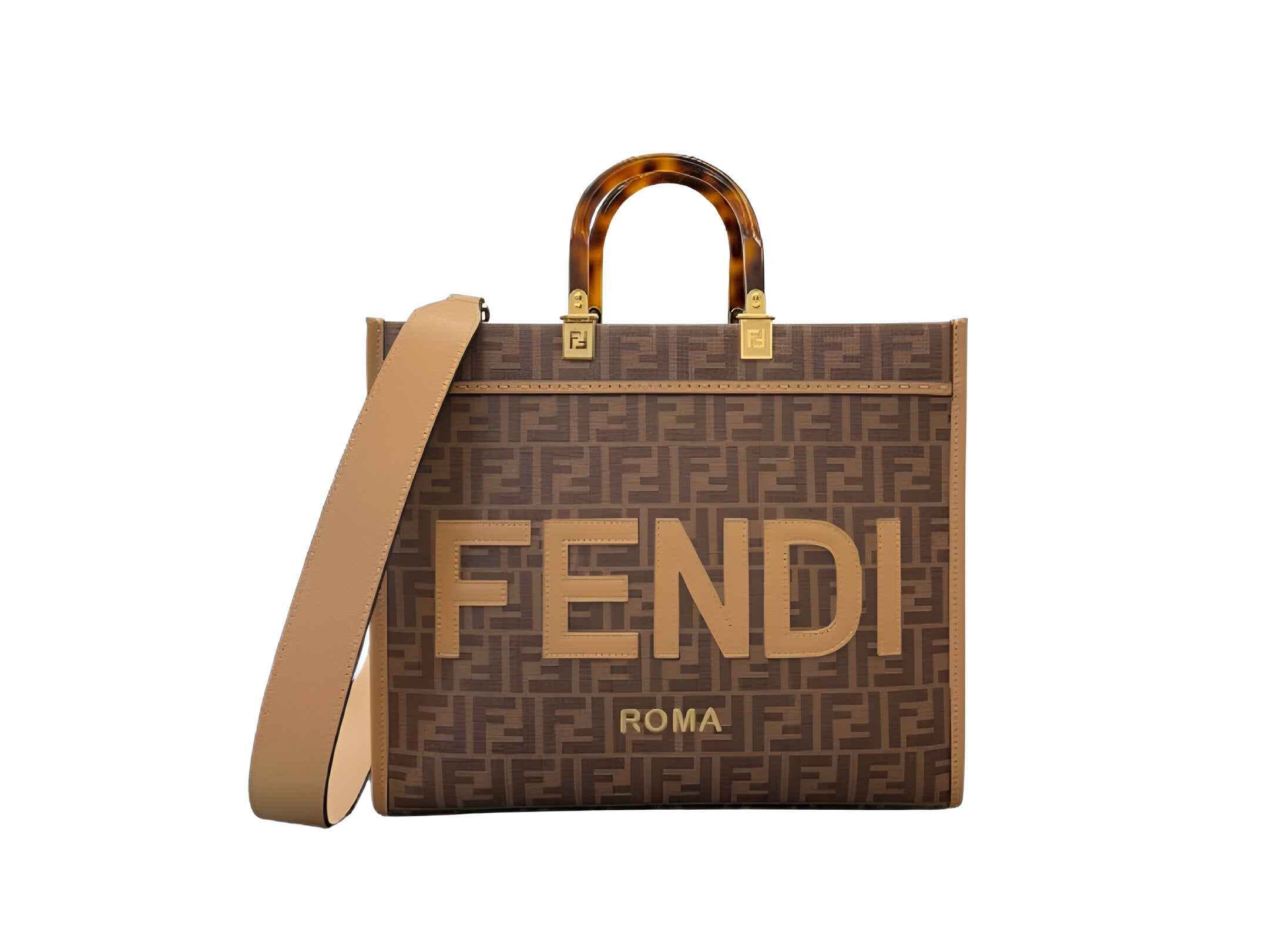 Fendi Monogram Large Tote Bag