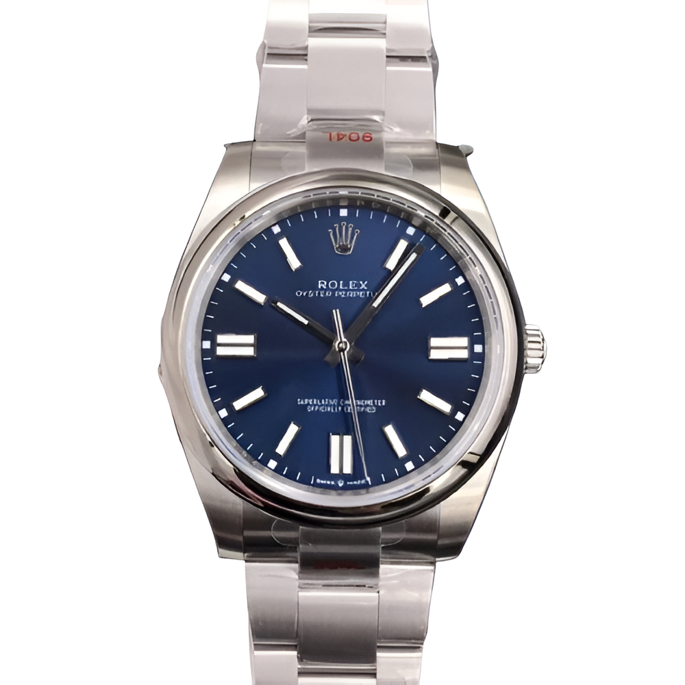 Rolex Oyster Perpetual Blue Dial Perpetual