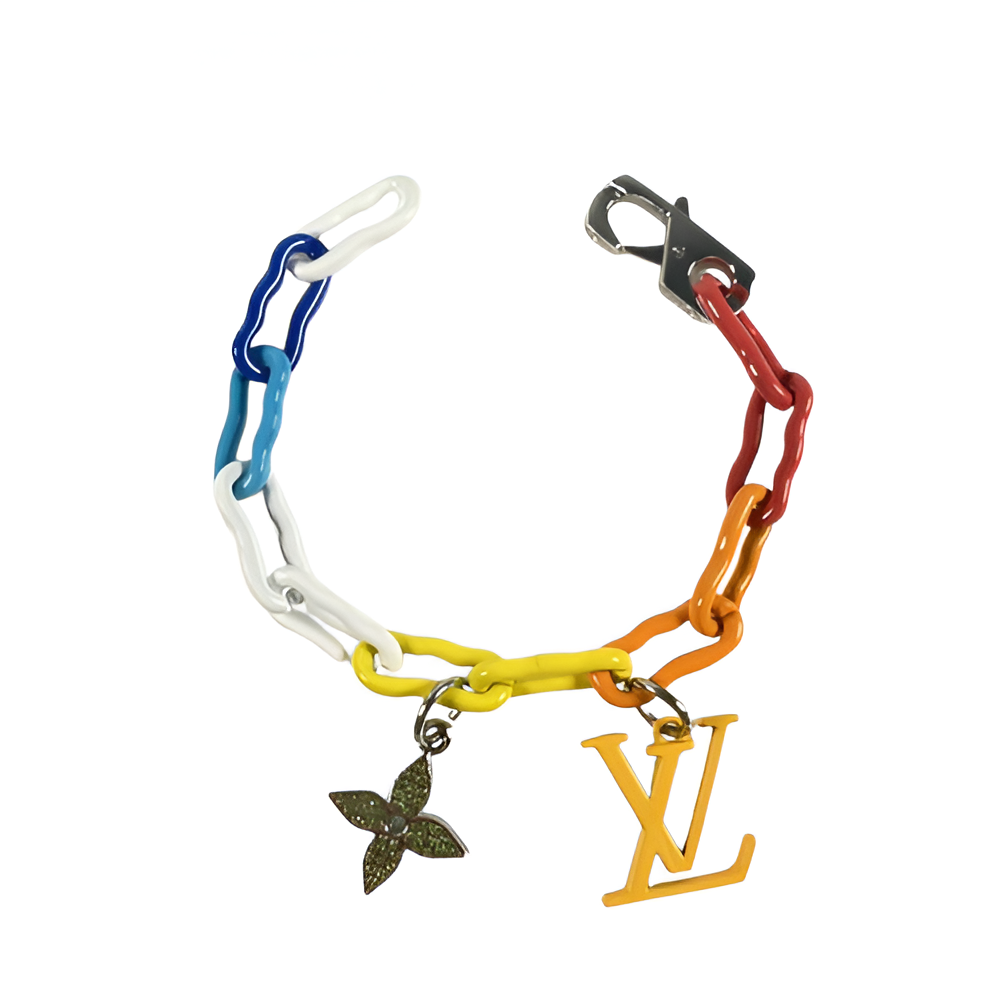 Louis Vuitton Multicolor Chain Link Bracelet