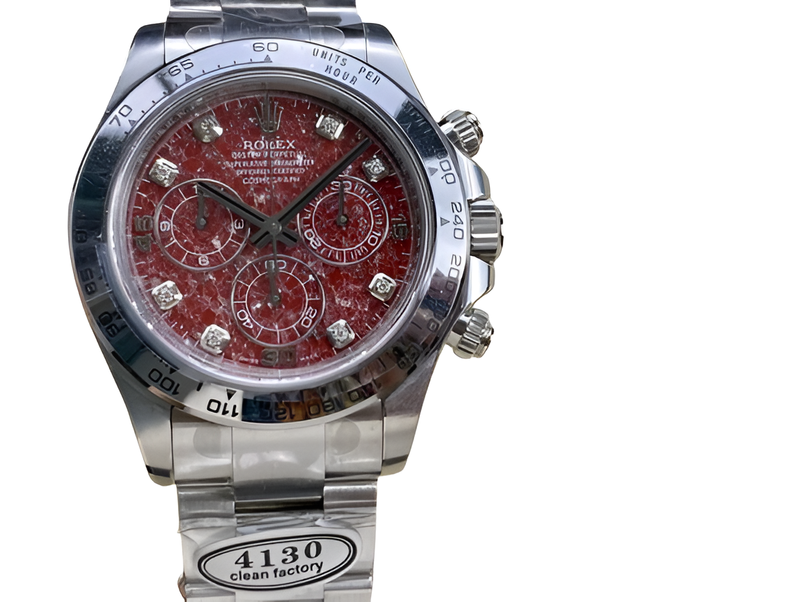 Rolex Daytona Red Marble Dial Perpetual