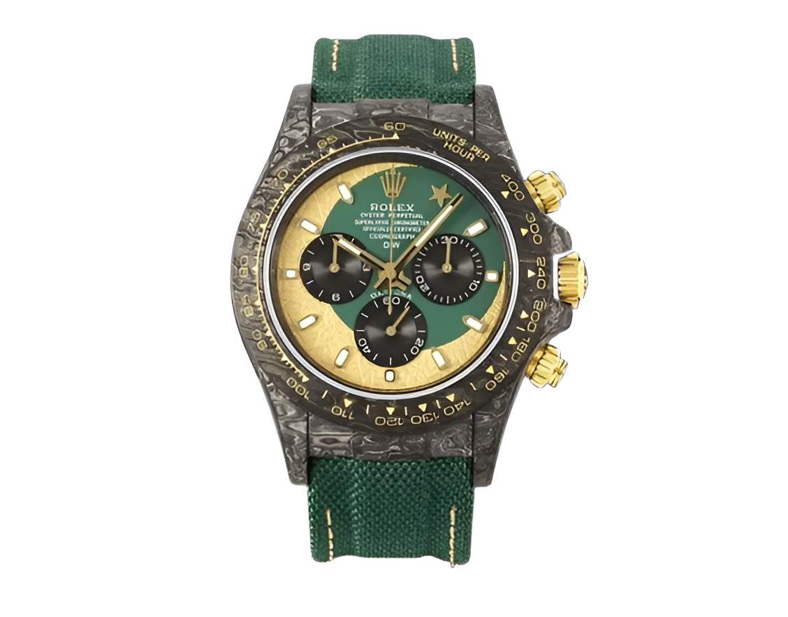 Rolex Daytona Green Dial Carbon Case Perpetual