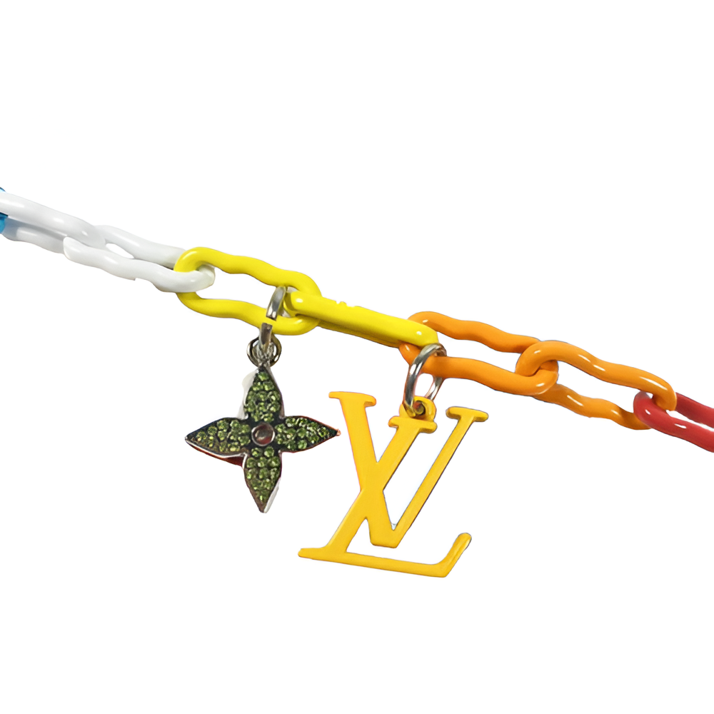 Louis Vuitton Multicolor Chain Link Bracelet