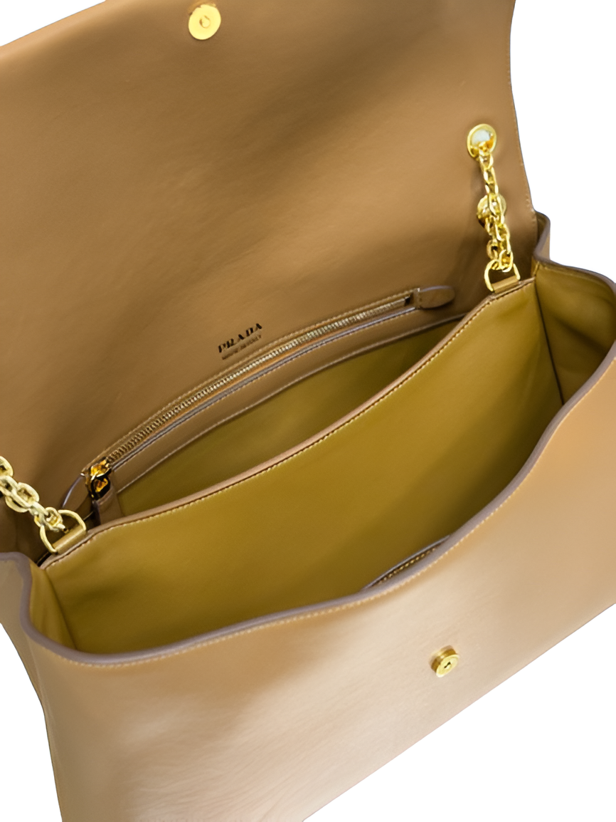 Prada Chain Leather Shoulder Bag