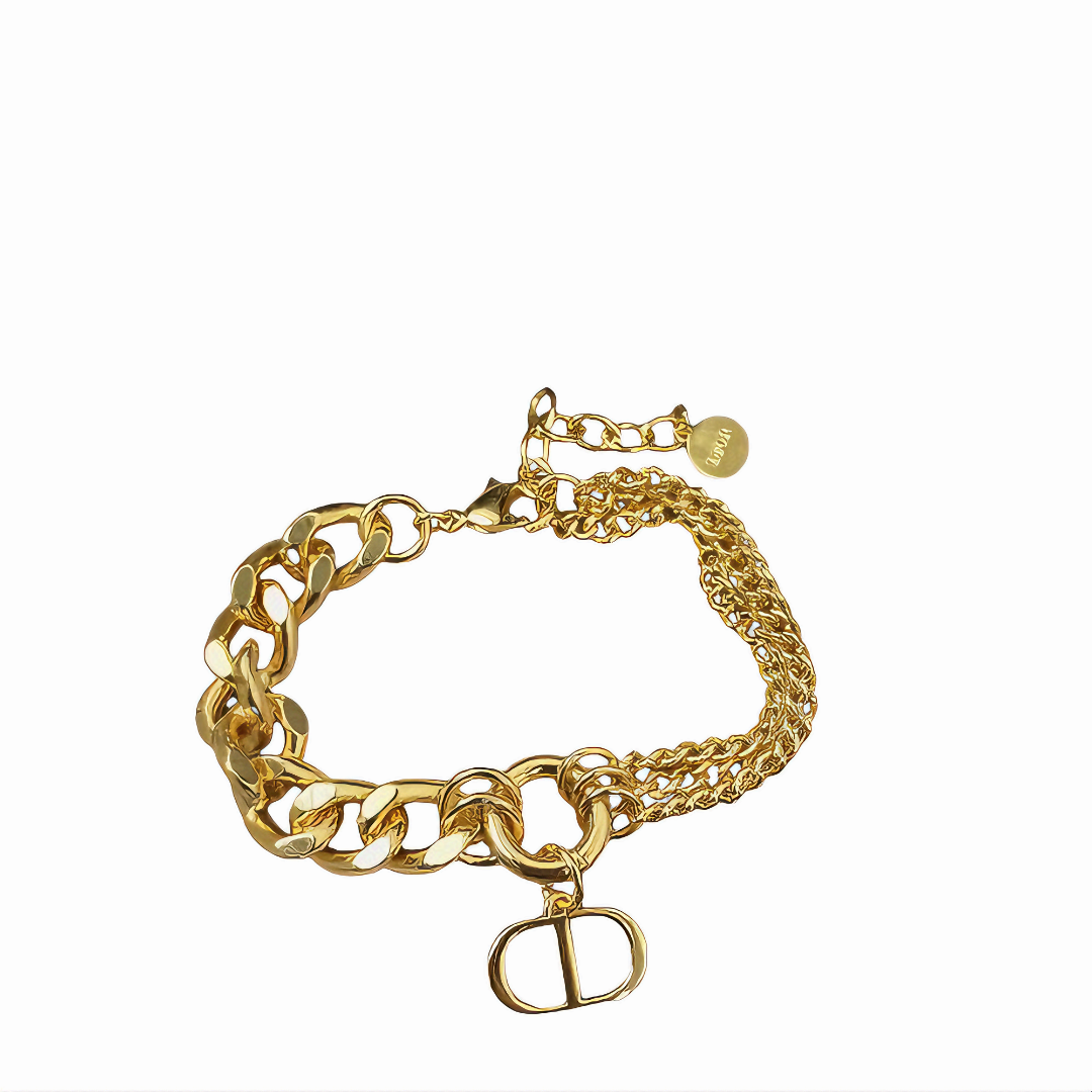 Dior J'ADIOR Pearl & Crystal Gold Bracelet