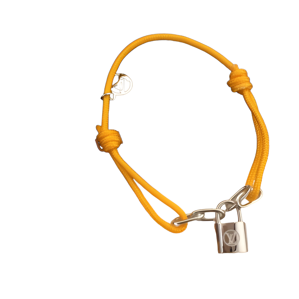 Louis Vuitton Lock & Cord Bracelet