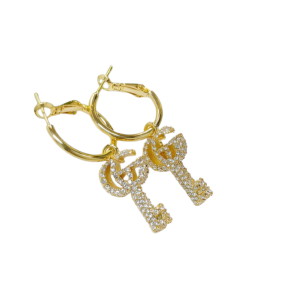 Gucci Key Drop Earrings